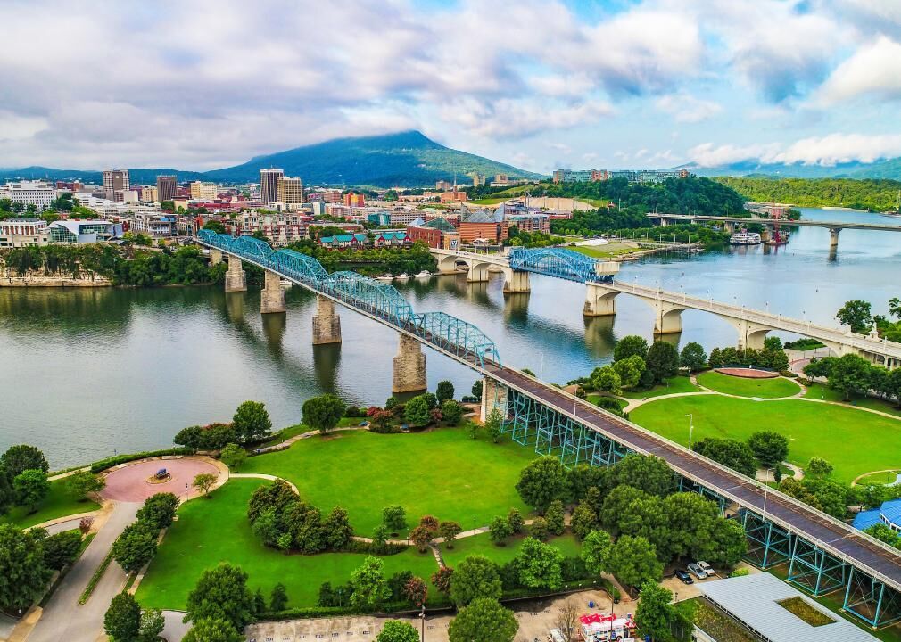 #14. Chattanooga, Tennessee-Georgia